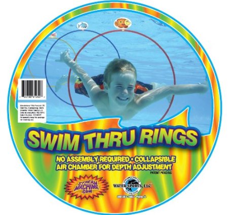 Swim Through Rings Pool party toys for kids| My Kids Guide