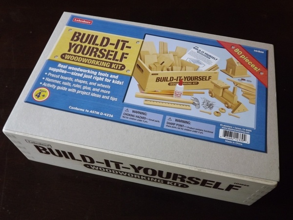 Inspire Creative Play with Lakeshore's Build-It-Yourself Woodworking Kit for kids