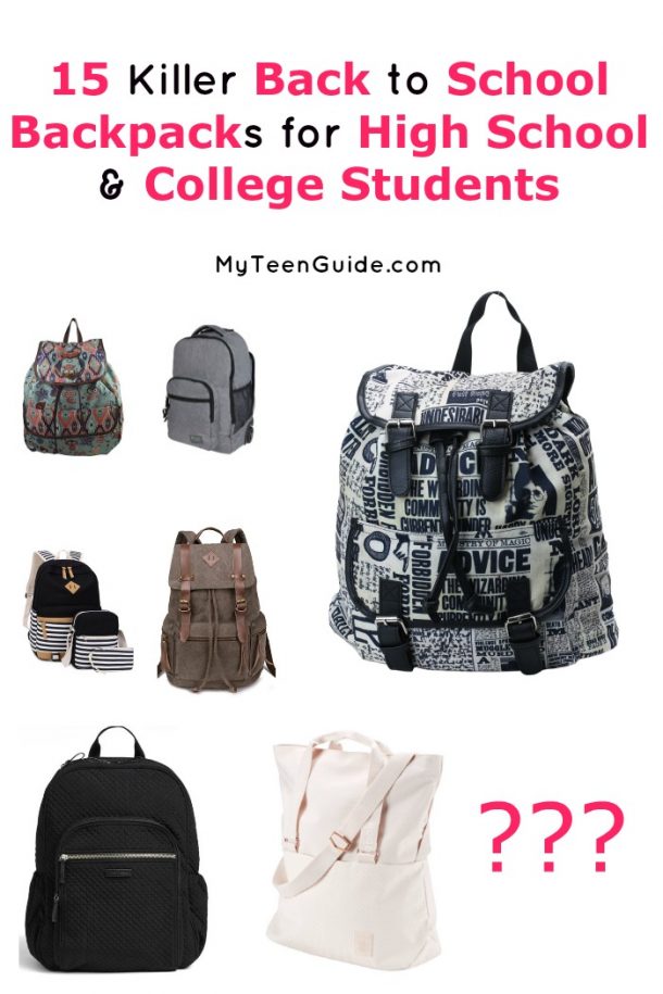 15 Killer Backpacks You Need For Back To School